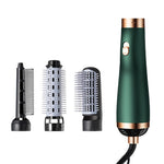 3 In 1 Electric Hair Dryer Negative Ions Rotating Salon Brush Hair