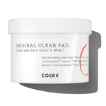 COSRX BHA Toner Pads 70 Sheets Exfoliating Pads for Dead Skin & Blackheads Minimize Pores Prevent Breakouts Improve Skin Texture Korean Skin Care