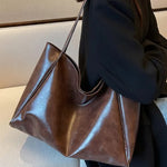 Leather Shoulder Handbag