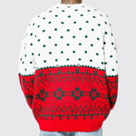 Men's Christmas Jacquard Loose-fitting Sweater