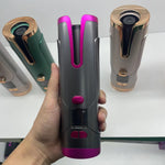Rechargeable Automatic Hair Curler Women Portable Hair Curling Iron
