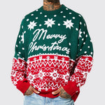 Men's Christmas Jacquard Loose-fitting Sweater