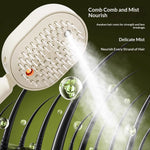 Electric Spray Airbag Massage Comb Essential Oil Atomized Hair Brush