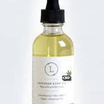 CBD Lavender Body Oil with CBD, Natural Moisturizing Body Oil (THC free)