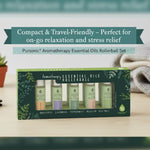 Aromatherapy Essential Oils Rollerballs (Bergamot, Lavender, Peppermint, Rosehip, Tea Tree)