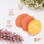 Reusable Makeup Remover Cloths, Finger Beauty Blenders & LED Vanity Mirror