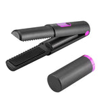 Flat Iron Mini 2 IN 1 Wireless Hair Straightener with USB Charging
