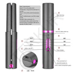 Flat Iron Mini 2 IN 1 Wireless Hair Straightener with USB Charging