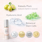 Organic Vitamin C Serum 20% – Brightening Treatment with Hyaluronic & Ferulic Acid