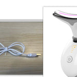 EMS Thermal Neck Lifting And Tighten Massager Electric Microcurrent