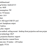 Smart Android Micro Projector