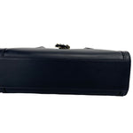 Michael Kors Gabby Small Black Leather Satchel Bag