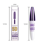 MAXFINE 5D Silk Fiber Waterproof Mascara for Volume